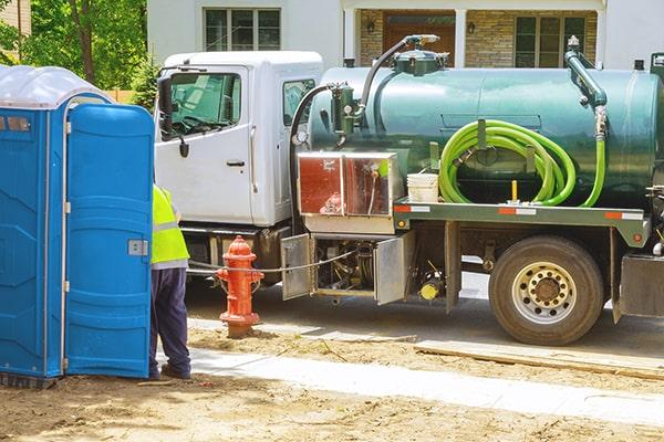 Porta Potty Rental of Livingston workers